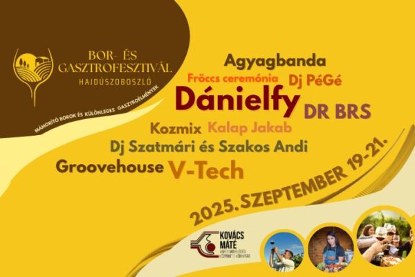 Bor- és Gasztrofesztivál Hajdúszoboszló