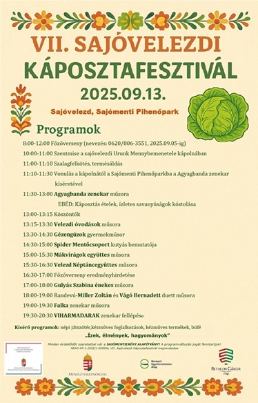 Káposztafesztivál Sajóvelezd