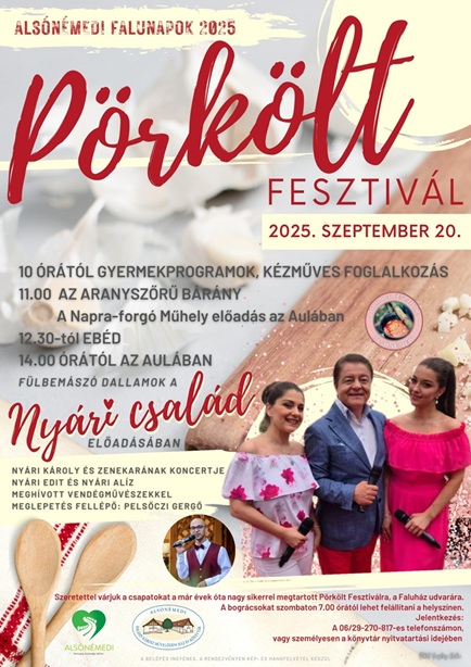 Pörkölt Fesztivál Alsónémedi