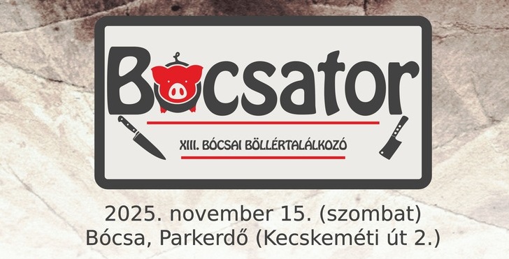 XIII. Bócsai Böllértalálkozó