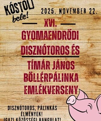 Gyomaendrődi Disznótoros és Böllérpálinka Verseny