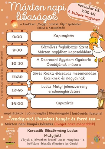 Márton napi Libaságok Hajdúböszörmény