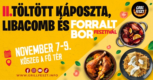 Töltött Káposzta-, Forralt Bor- és Libacombfesztivál Kőszeg