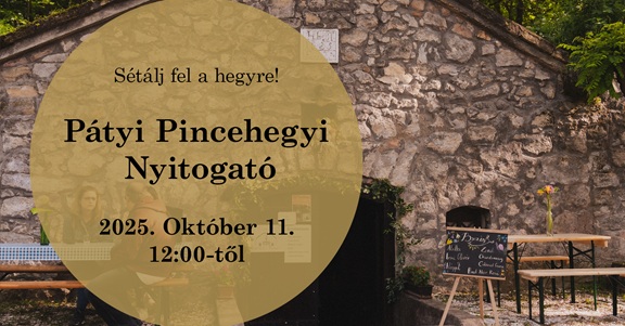 Pátyi Pincehegyi Nyitogató