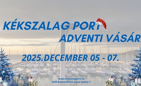 Adventi vásár a Kékszalag PORT-ban