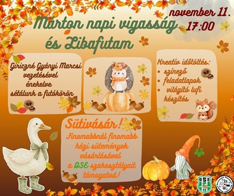 Márton-napi Vigasság és Libafutam Dévaványa