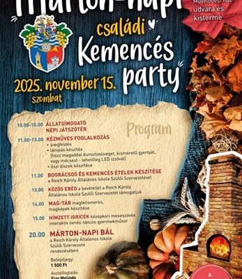 Márton-napi Családi Kemencés Party Balatonszemes