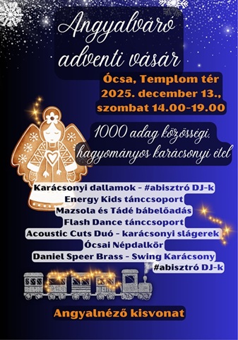 Angyalváró Adventi Vásár Ócsán